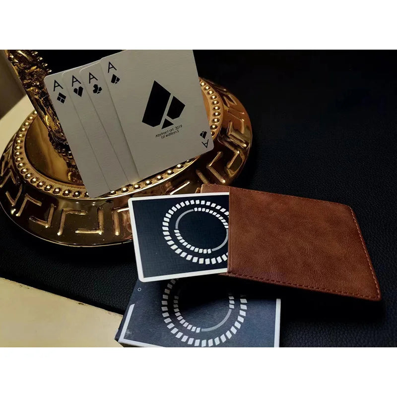 Switch Wallet Magic Tricks Close up Street Illusions Gimmicks Amazing Card to Wallet Magician Money Transformations Magic Props