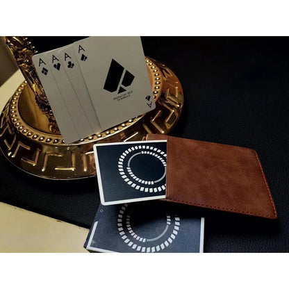 Switch Wallet Magic Tricks Close up Street Illusions Gimmicks Amazing Card to Wallet Magician Money Transformations Magic Props